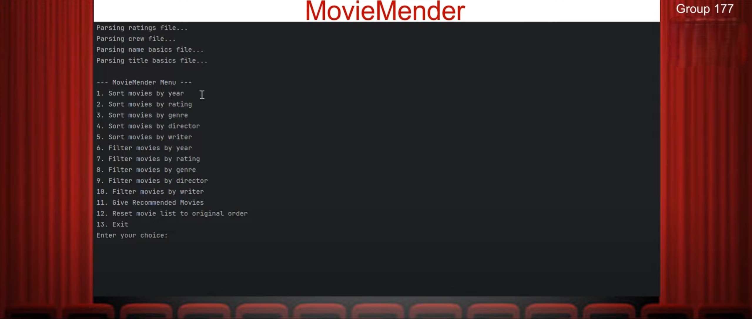 MovieMender screenshot
